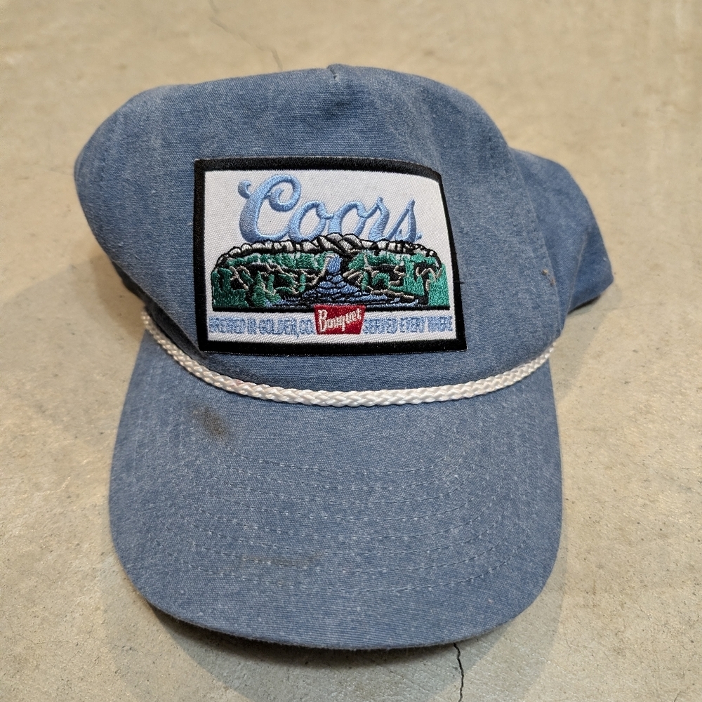 VTG Coors Snap Back Rope Hat Cobra